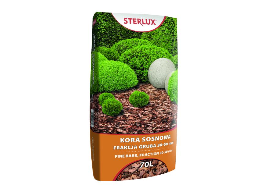 Zdjęcie: Kora sosnowa frakcja gruba 30-50 mm 70 L STERLUX