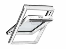 Okno GLU 0061 drewniano-poliuretanowe otwierane u góry, 55x78 cm VELUX