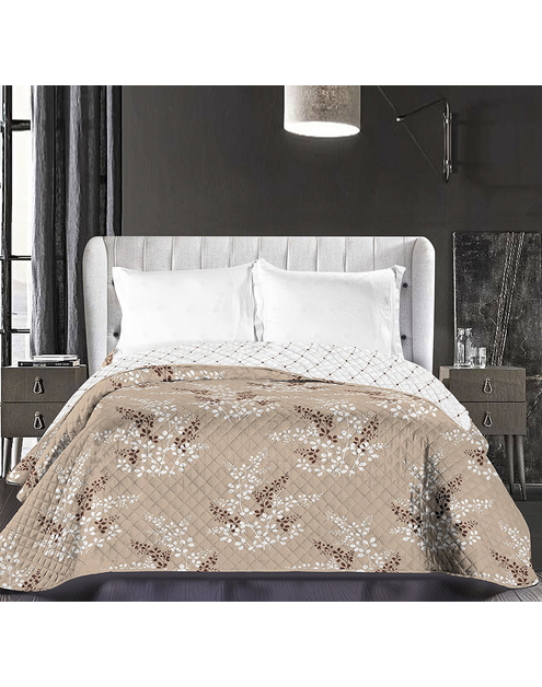 Zdjęcie: Narzuta Calluna brązowo-beżowa 220x240 cm DECO KING