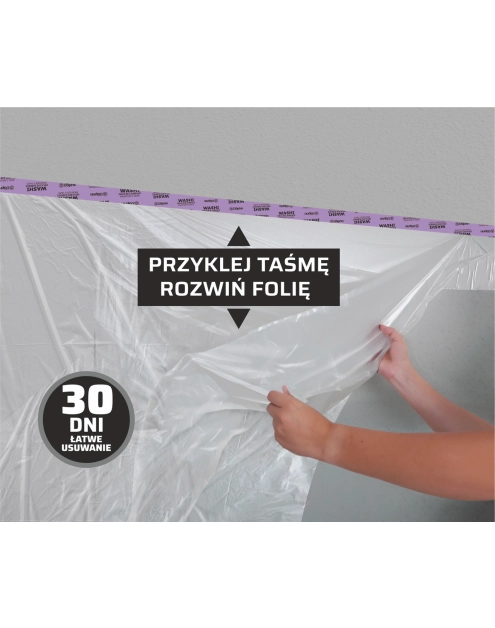 Zdjęcie: Taśma malarska Delikatne Powierzchnie Pro - Masker 140 cm BLUE DOLPHIN