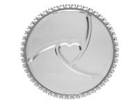 Zdjęcie: Patera szklana Love dzielona średnica 23,5 cm ALTOM DESIGN