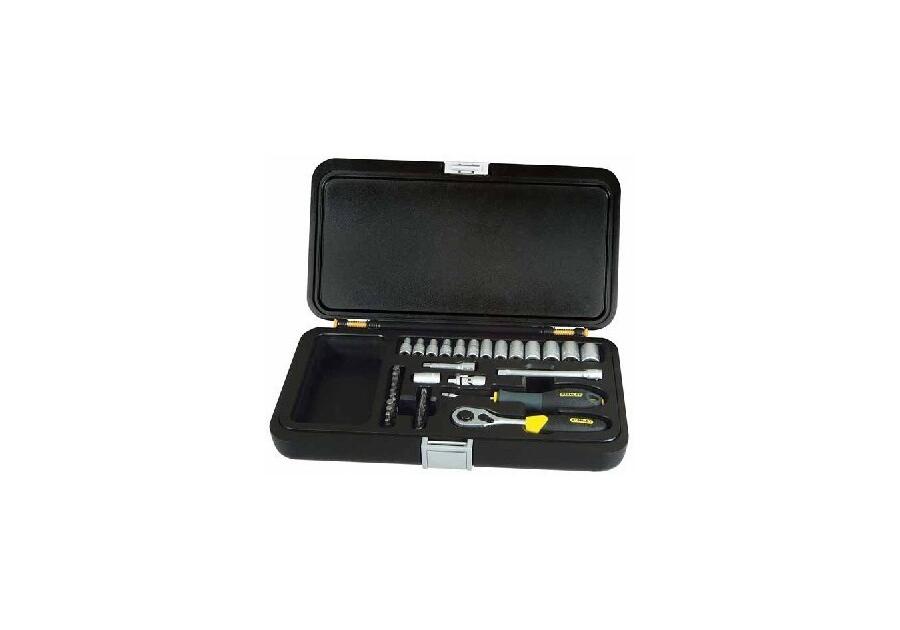 Zdjęcie: Zestaw nasadek 35 szt. 1/4" mat STANLEY