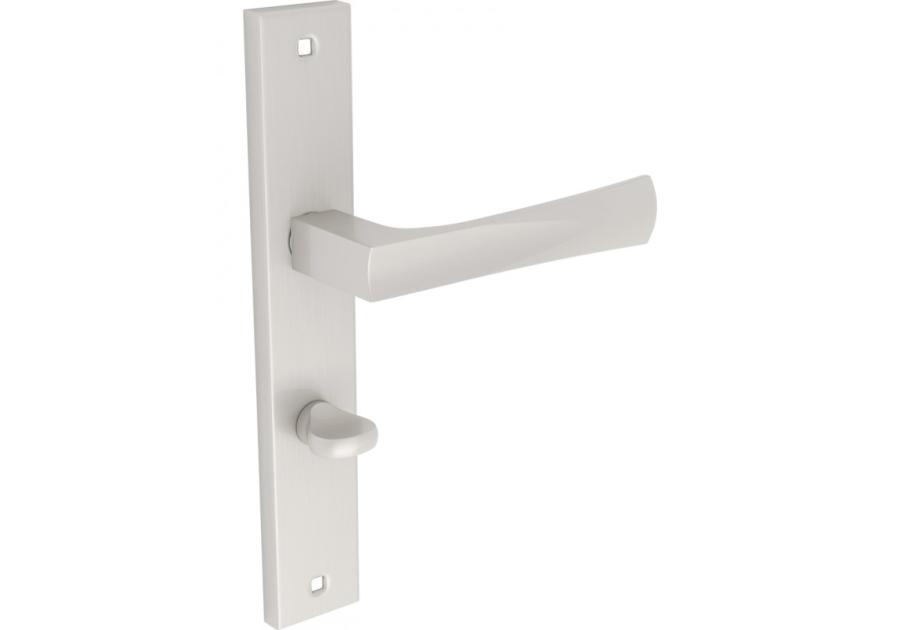 Zdjęcie: Klamka Nero na szyldzie długim WC KUCHINOX