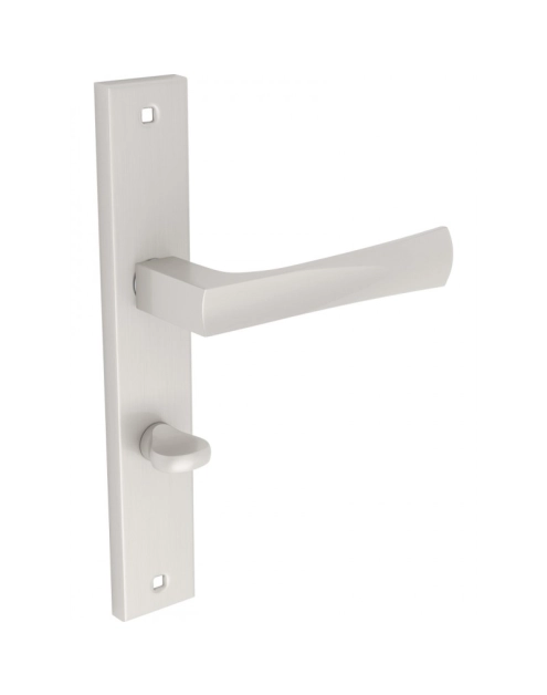 Zdjęcie: Klamka Nero na szyldzie długim WC KUCHINOX