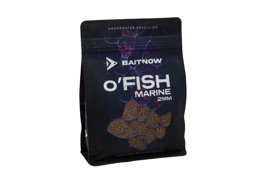 Zdjęcie: Pellet zanętowy do method feeder OFish Marine, 2 mm, 800 g BAITNOW