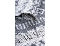 Zdjęcie: Dywan Kilim 80x150 cm boho antracytowy MULTI-DECOR