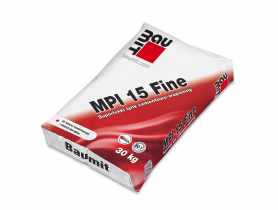 Tynk cementowo-wapienny MPI 15 Fine 30 kg BAUMIT