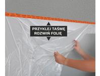 Zdjęcie: Taśma malarska chropowate powierzchnie Pro - Masker 280 cm BLUE DOLPHIN