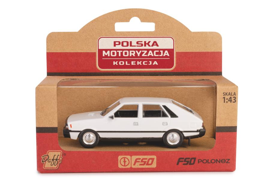 Zdjęcie: Model metalowy Prl Fso Polonez Fh02A-03-02 11254898 biały DAFFI