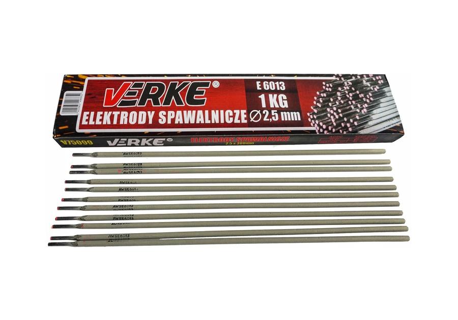 Zdjęcie: Elektrody spawalnicze 2,5x300 mm - 1 kg VERKE
