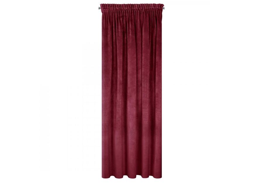 Zdjęcie: Zasłona gotowa Villa na taśmie 140x270 cm bordowy EUROFIRANY