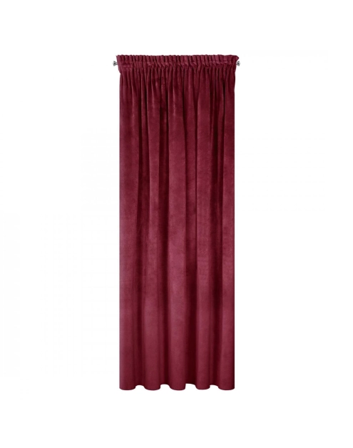 Zdjęcie: Zasłona gotowa Villa na taśmie 140x270 cm bordowy EUROFIRANY