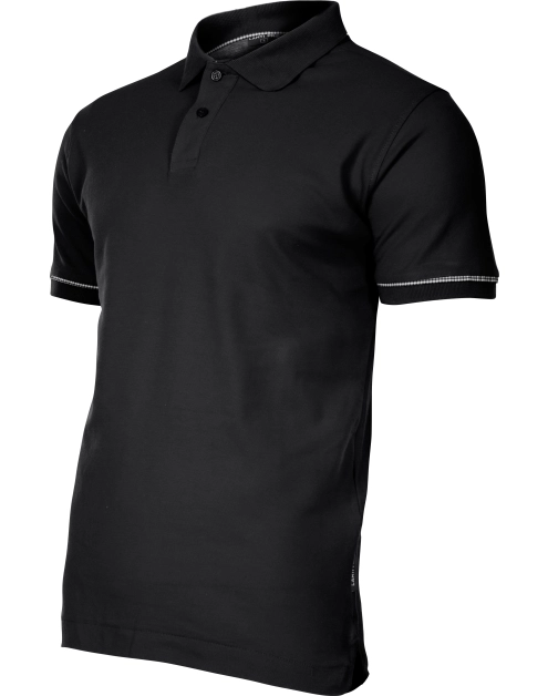 Zdjęcie: Koszulka Polo, 220g/m2, czarna, XL, CE, LAHTI PRO