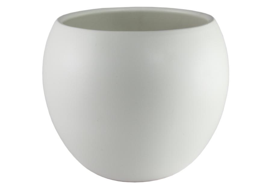 Zdjęcie: Osłonka doniczkowa Kula 510 - 14 cm Vanilia mat CERMAX