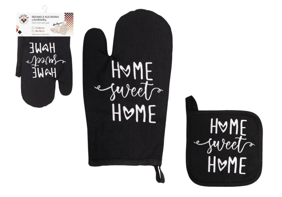 Zdjęcie: Rękawica kuchenna z podkładką Nicole Collection 62303 RAVI