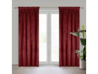 Zdjęcie: Zasłona gotowa Villa na taśmie 140x270 cm ciemnobordowy EUROFIRANY