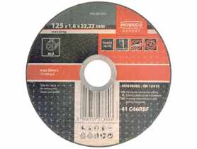 Ściernica do cięcia aluminium 125x1,6x22,23 mm płaska 25 szt. RAWLPLUG