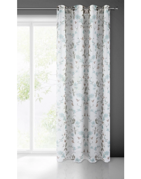 Zdjęcie: Zasłona gotowa Dagie 140x250 cm niebieski EUROFIRANY