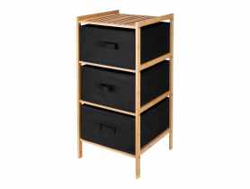 Regał Dave czarny GALICJA