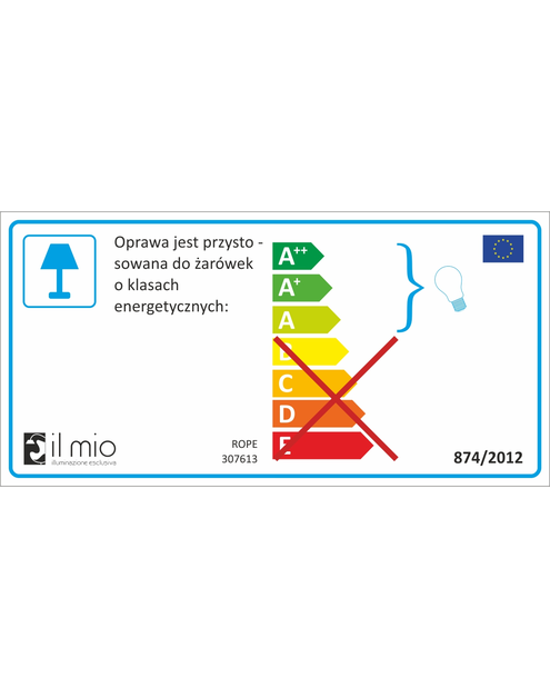 Zdjęcie: Lampa wisząca Rope 2xE27 IL MIO