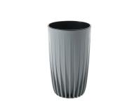 Zdjęcie: Donica wysoka Mira 250 mm szary LAMELA