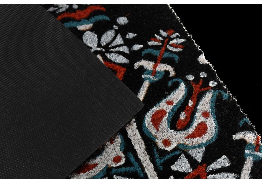 Zdjęcie: Wycieraczka Couleur Łowicz 40x60 cm PCV, kokos INDAVO