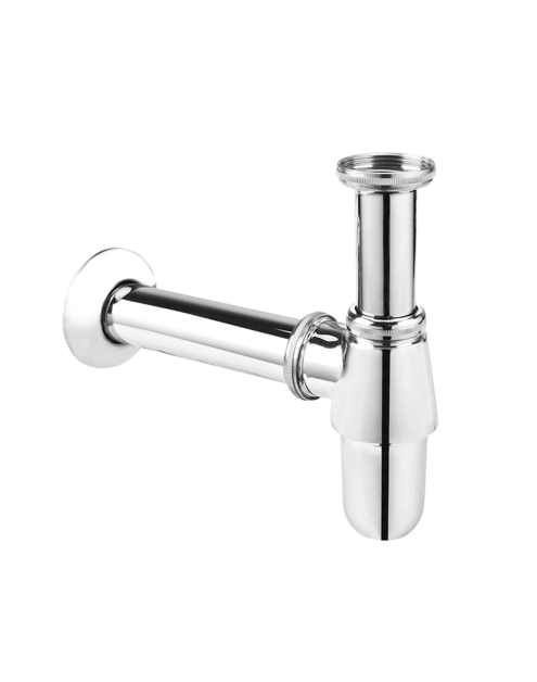 Zdjęcie: Syfon zlewozmywakowy butelkowy 1.1/2 x40 mm wykonany z mosiądzu pokryty warstwą chromu MCALPINE