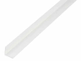 Profil kątowy PVC biały 1000x25x25x1,8 mm ALBERTS