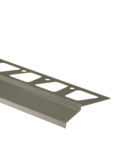 Zdjęcie: Profil do glazury okap balkonowy 32,2x101,8 mm - 2 m szary 7037 CEZAR