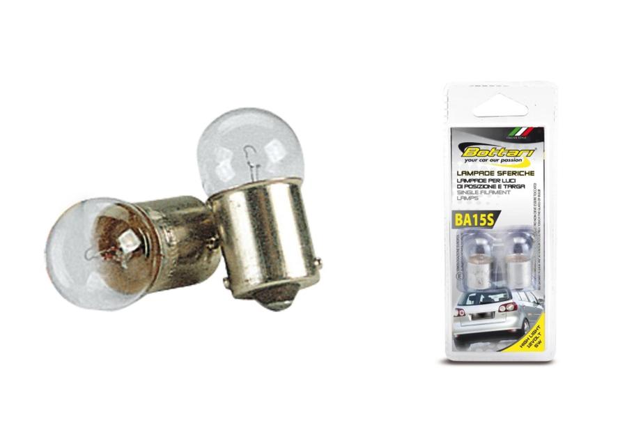 Zdjęcie: Żarówki samochodowe 12 V, 5 W BA15S 2 szt. BOTTARI