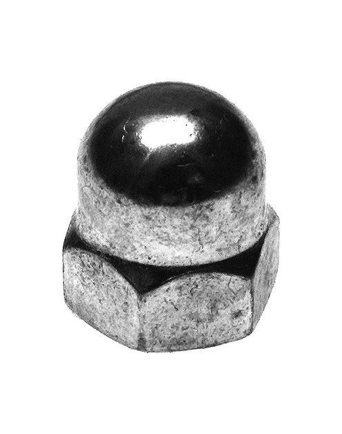 Zdjęcie: Nakrętki kołpakowe ocynkowane DIN 1587 M10 HSI