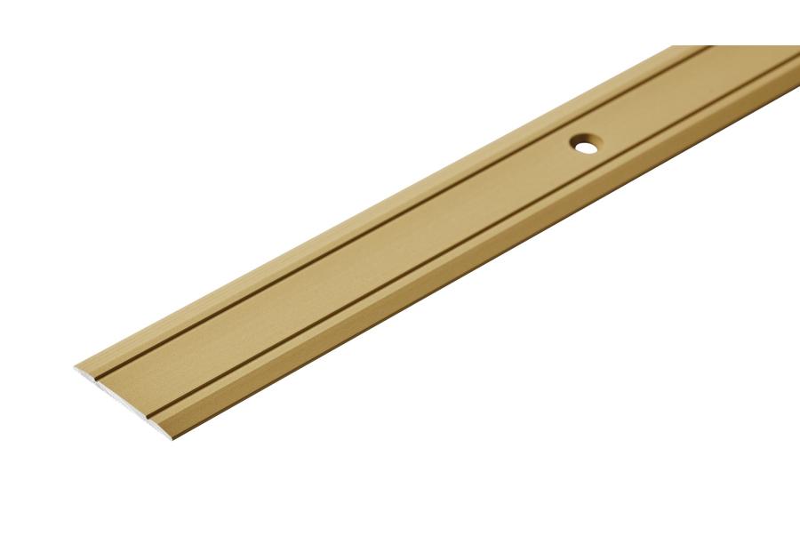 Zdjęcie: Listwa ochronna płaska 30 mm AL LPP30 - 2 m złota CEZAR