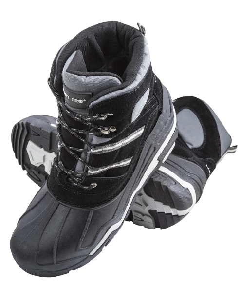 Zdjęcie: Śniegowce zamsz/oxford czarno-szare, 43/44, LAHTI PRO