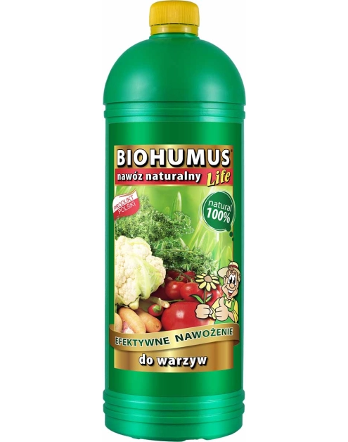 Zdjęcie: Nawóz Biohumus Life Warzywa 1 L EKODARPOL
