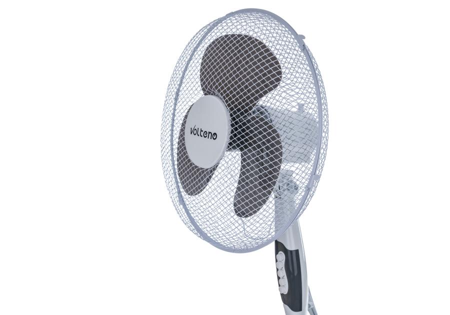 Zdjęcie: Wentylator wiatrak podłogowy 40cm biały VOLTENO