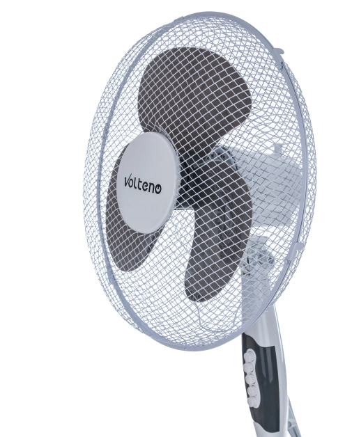 Zdjęcie: Wentylator wiatrak podłogowy 40cm biały VOLTENO