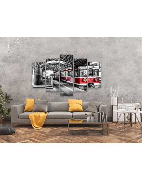 Zdjęcie: Obraz Multicanvas-100x150 cm St184 Pociąg STYLER