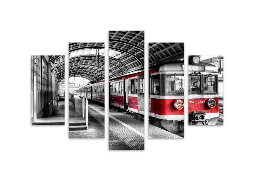 Zdjęcie: Obraz Multicanvas-100x150 cm St184 Pociąg STYLER