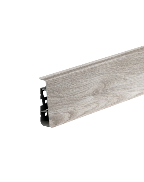 Zdjęcie: Listwa przypodłogowa PVC Hi Line Prestige 2,2x7,5 cm 2,50 m Dąb Masala Mat CEZAR