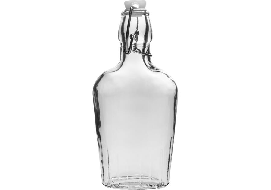 Zdjęcie: Butelka piersiówka 250 ml z zamknięciem hermetyczna BROWIN