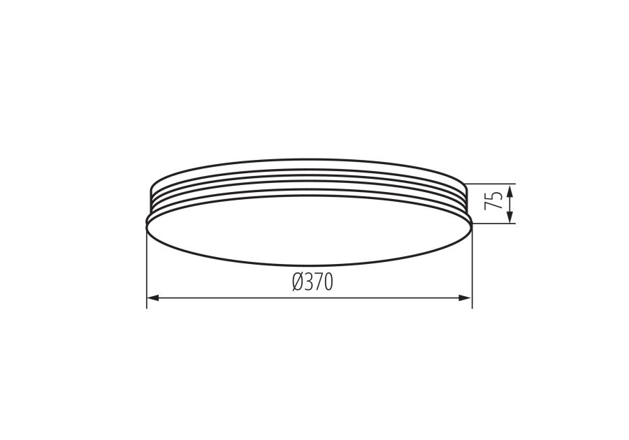 Zdjęcie: Oprawa LED Exate LED 17,5 W NW KANLUX