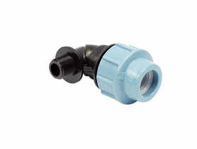 Kolano Pe 25x3/4 zewnętrzne TYCNER