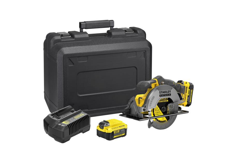 Zdjęcie: Pilarka tarczowa 18V z 2 akumulatorami litowo-jonowymi 4,0Ah STANLEY FATMAX