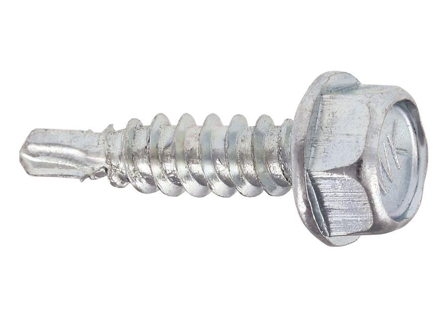 Zdjęcie: Wkręt samowiercący z podkładką EPDM do mocowania blach na zakład 48x16 mm - 500 szt. WKRĘT-MET