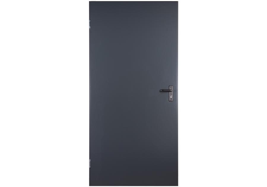 Drzwi uniwersalne Uran 90 cm antracyt DOORPOL