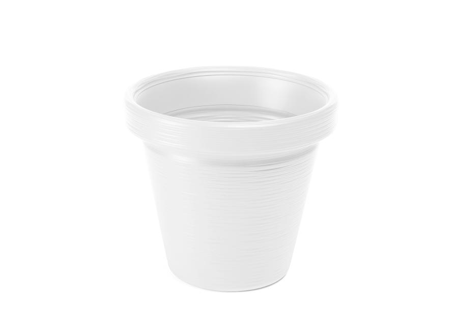 Zdjęcie: Donica Agawa 550 mm dłuto, biały LAMELA