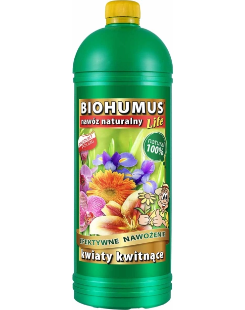 Zdjęcie: Nawóz Biohumus Life Kwiaty kwitnące 1 L EKODARPOL