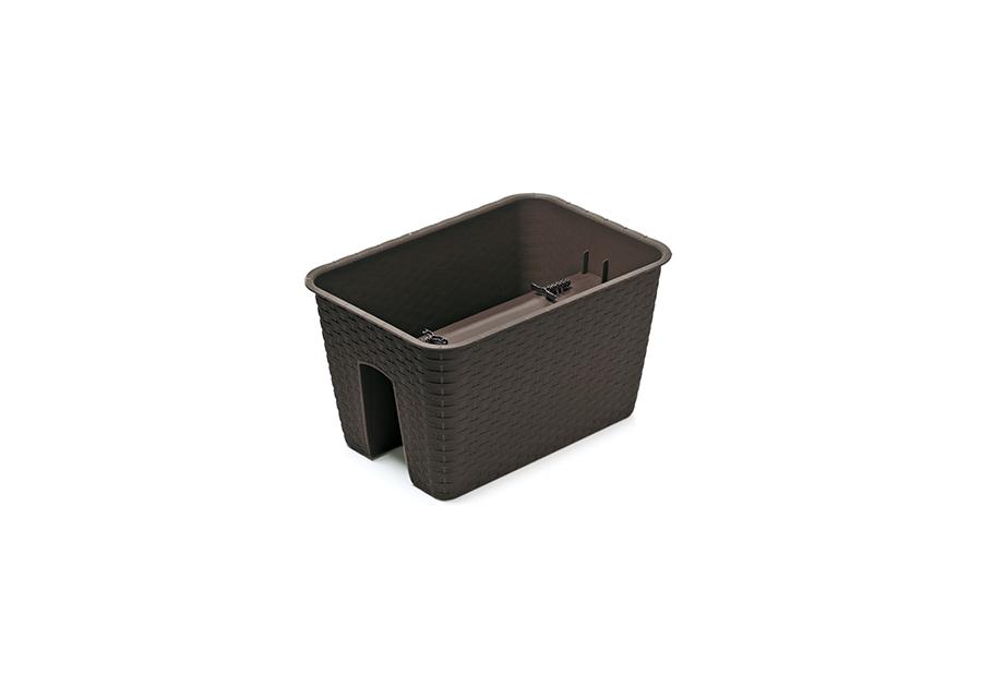 Zdjęcie: Doniczka balkonowa Ratolla umbra 40 cm PROSPERPLAST