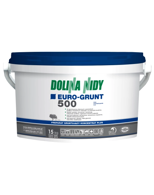 Zdjęcie: Preparat Gruntujący Euro-Grunt 500 - 15 kg DOLINA NIDY