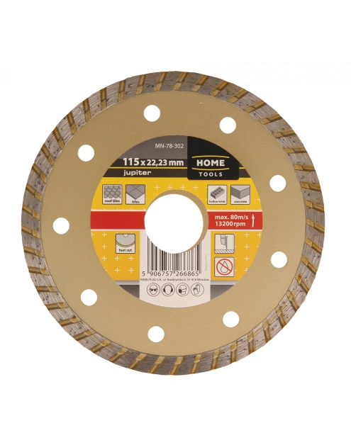 Zdjęcie: Ściernice diamentowe typu Turbo Jupiter 115 mm RAWLPLUG